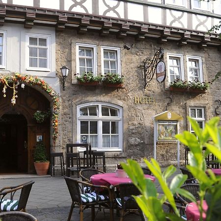 Hotel Brauhaus Zum Loewen Mühlhausen Esterno foto