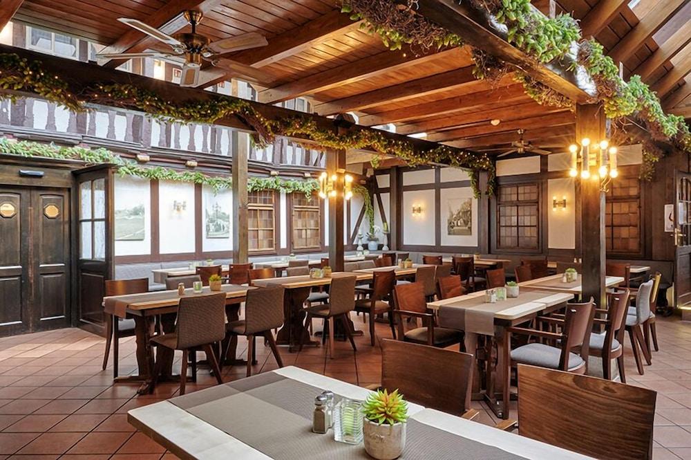 Hotel Brauhaus Zum Loewen Mühlhausen Esterno foto